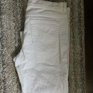 Fresh Joe White Cropped Jeans - Size 14